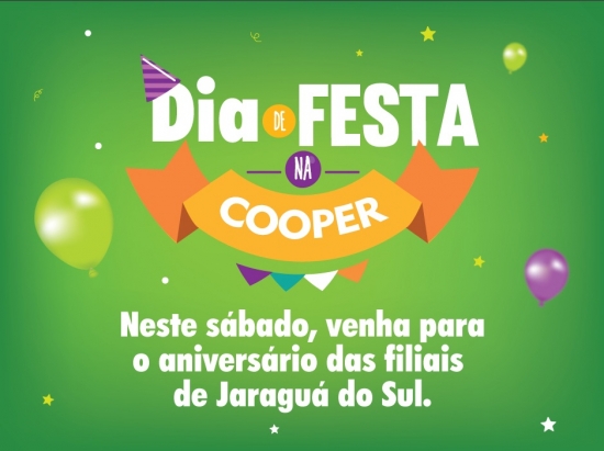 Cooper celebra o terceiro ano em Jaragu do Sul